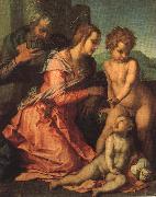 Andrea del Sarto Holy Family fgf Spain oil painting reproduction